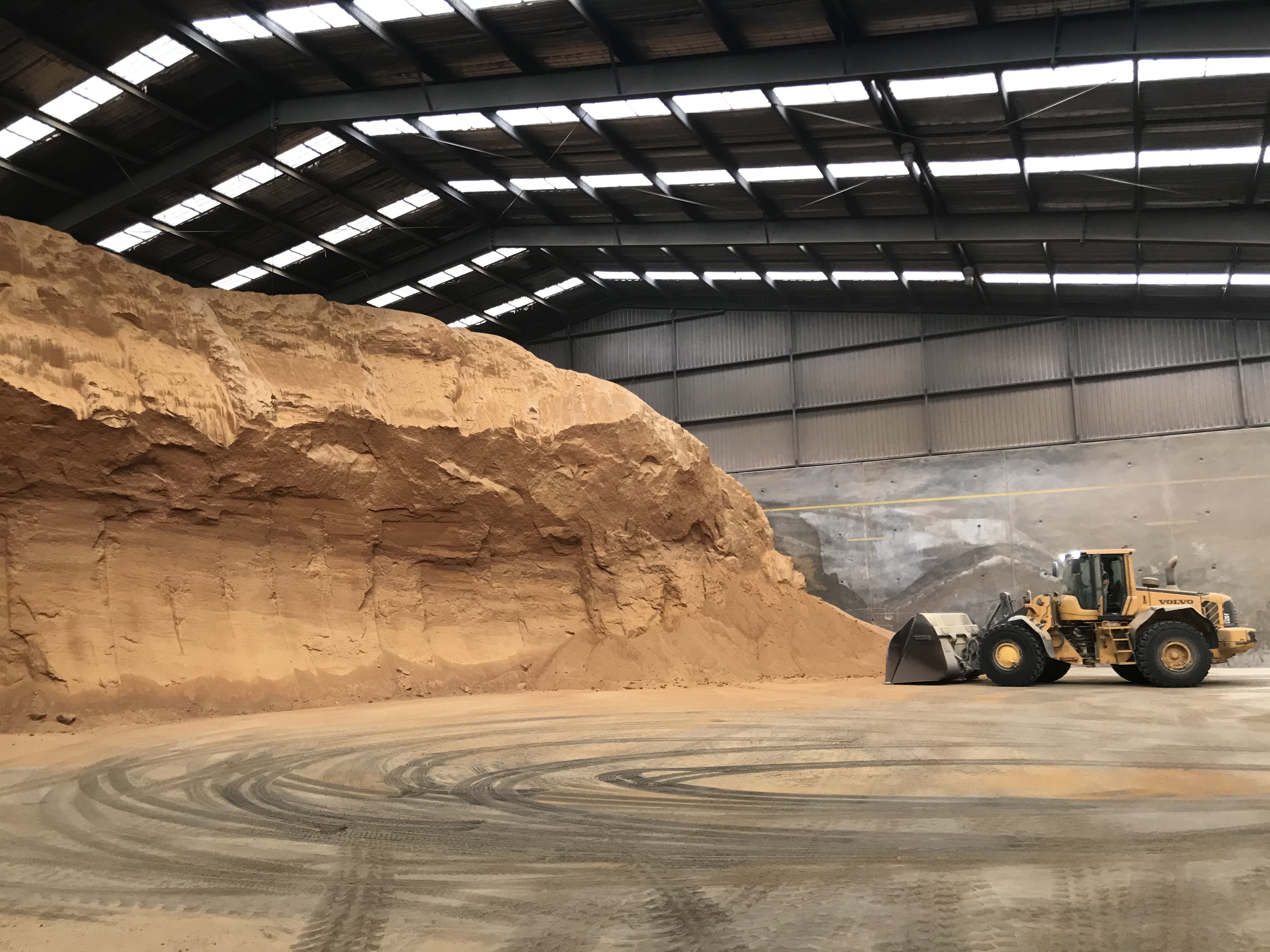 Tractor on farm Aus